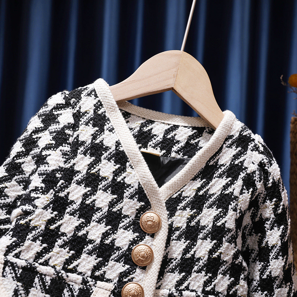 Girls Chanel Style Two Piece Set