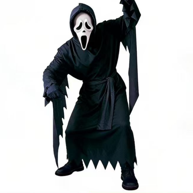 Ghost face Horror Costume Outfit