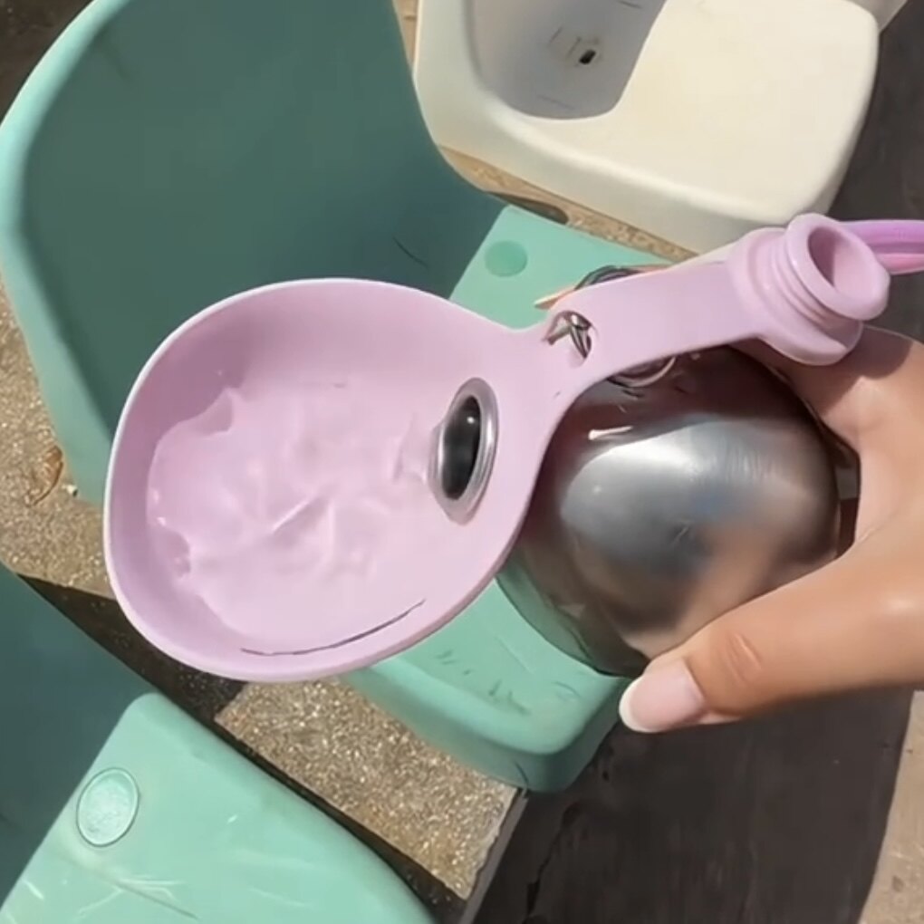 Portable Folding Pet Water Bottle with Bowl