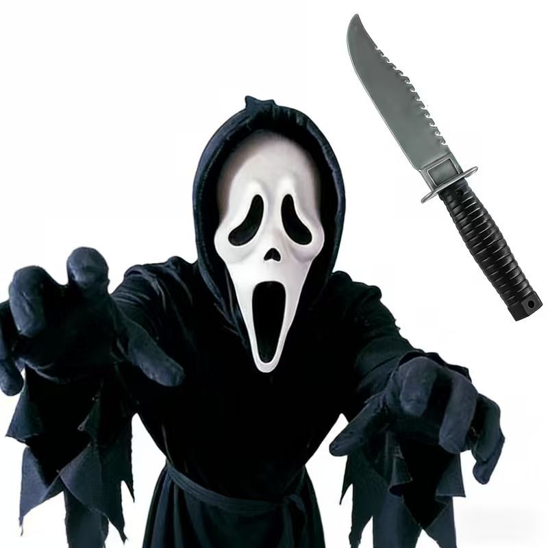Ghost face Horror Costume Outfit