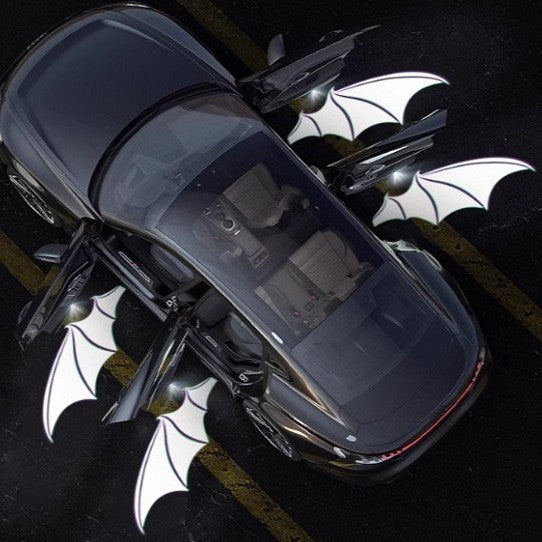Car door projection lights