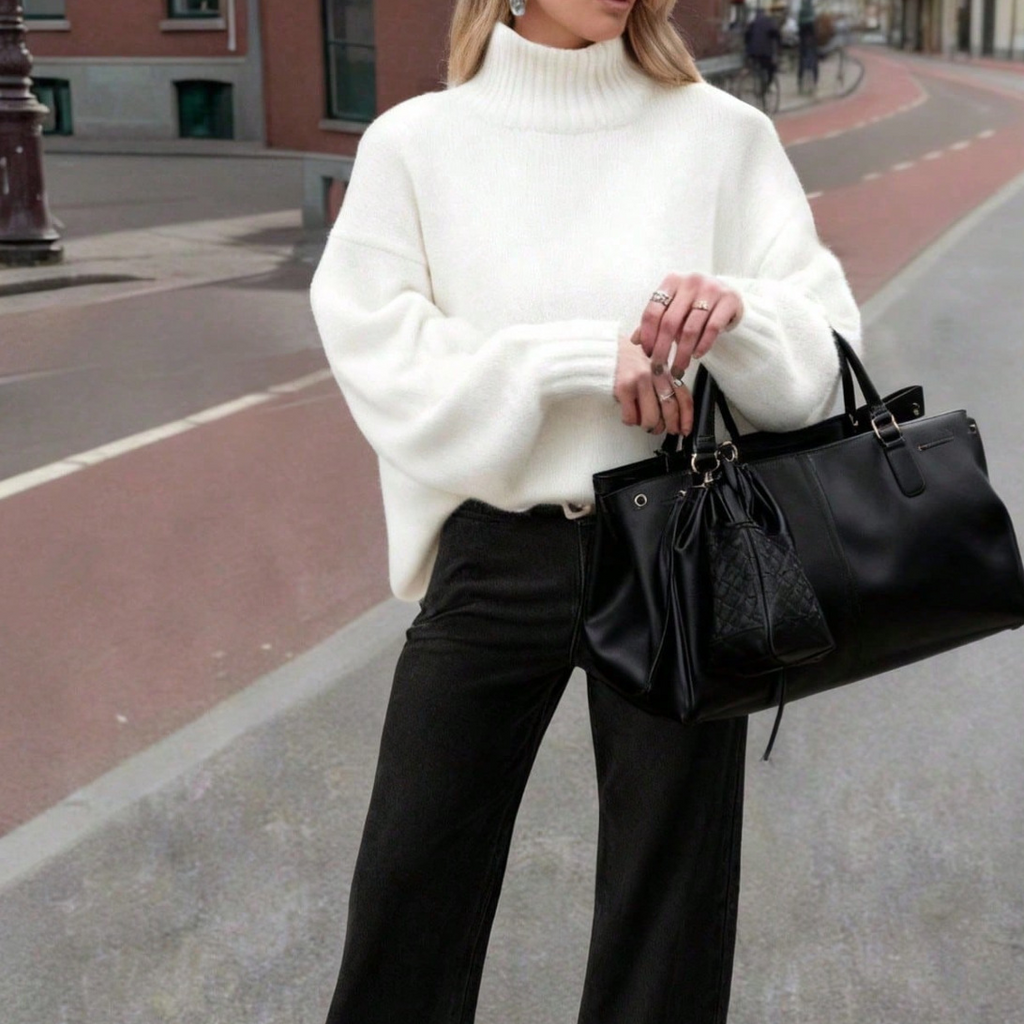 Women's Acrylic Knitted Sweater