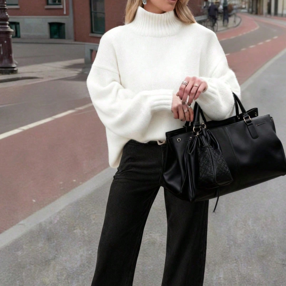 Women's Acrylic Knitted Sweater