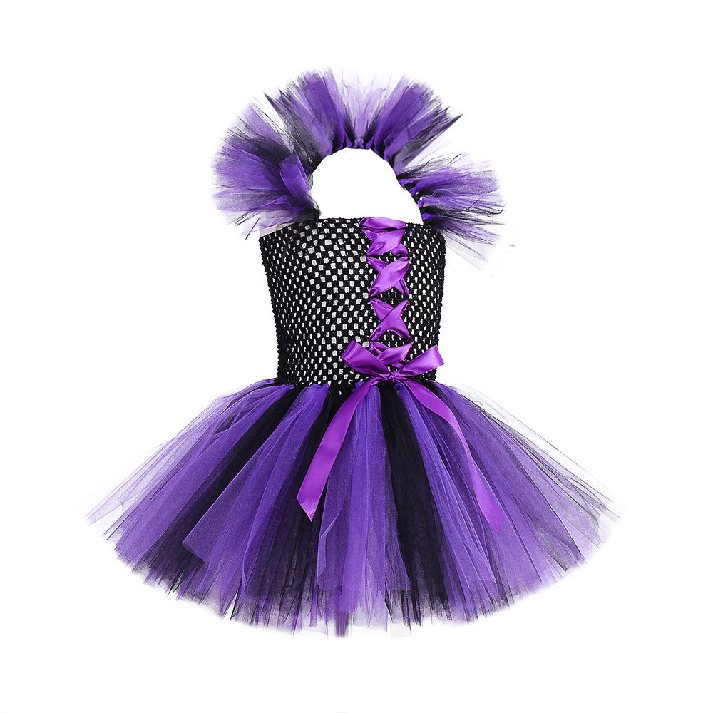 Children Witch Costume Set Halloween Dress