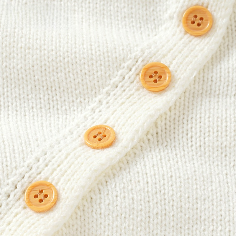 Baby Long Sleeve Knitted Romper
