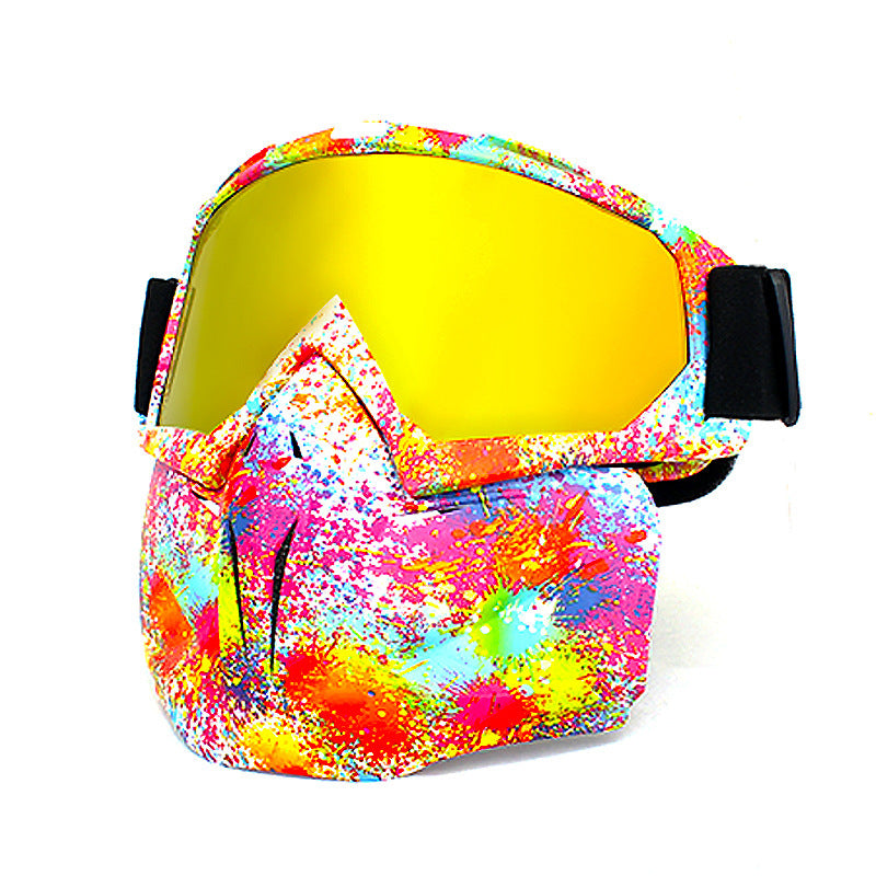 Outdoor anti-dust and sand goggles