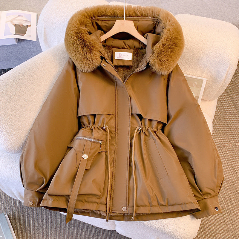 Womens Fleece Lined Winter Jacket