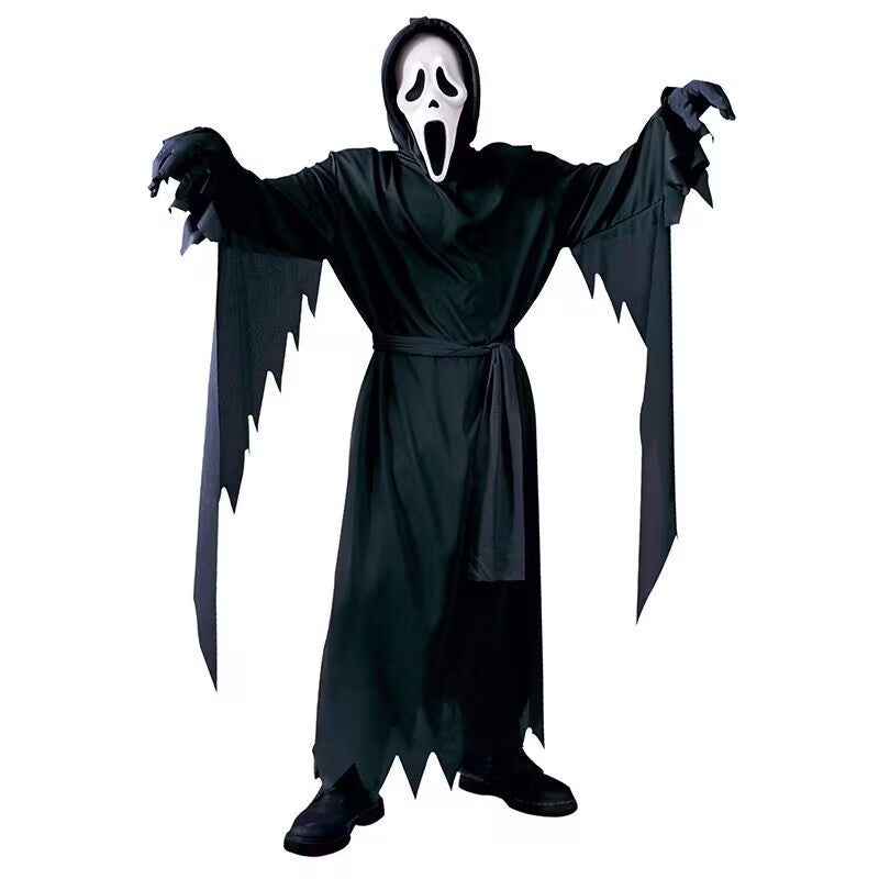 Glow-in-the-Dark Halloween Skeleton Costume for Kids