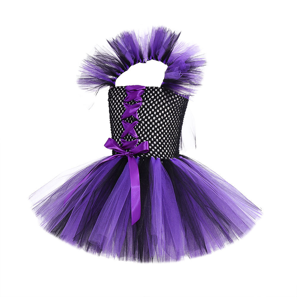 Children Witch Costume Set Halloween Dress