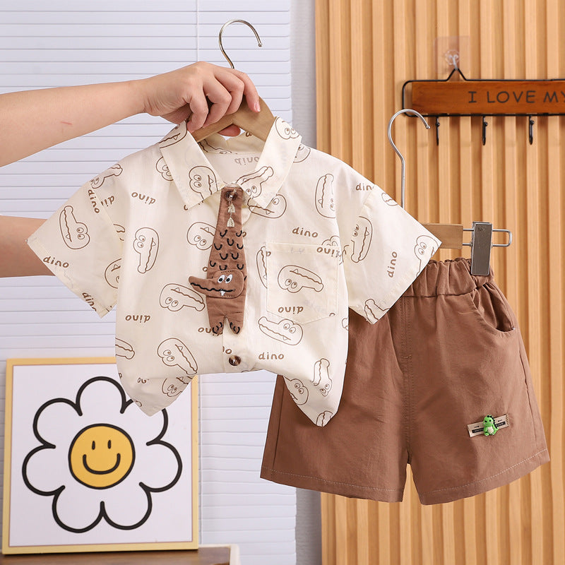 Boys Summer Short Sleeve Set