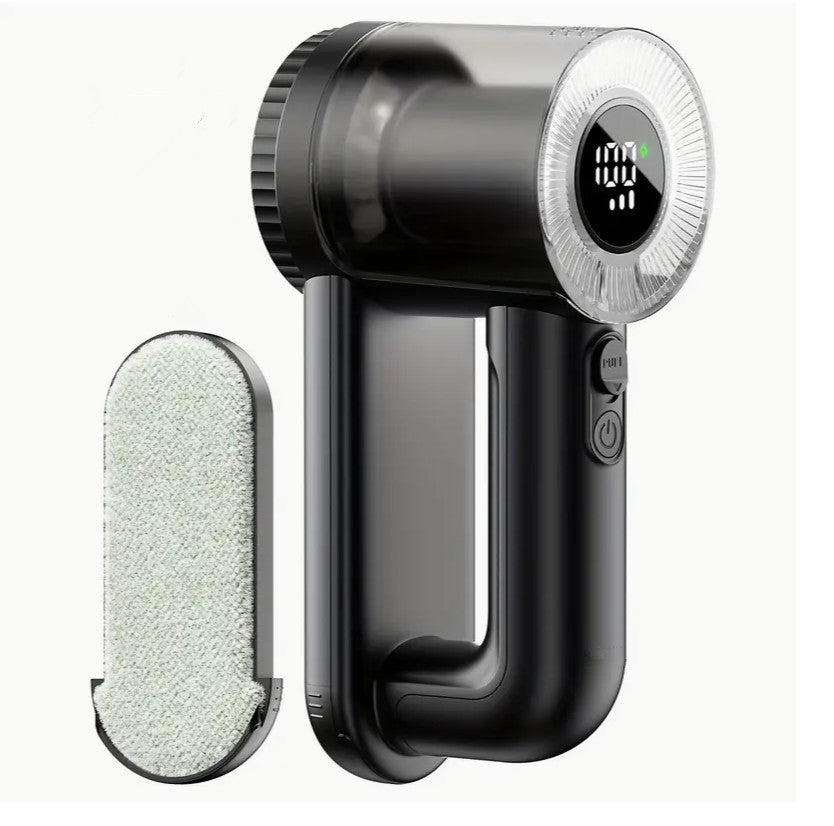 Rechargeable Fabric Shaver with Digital Display