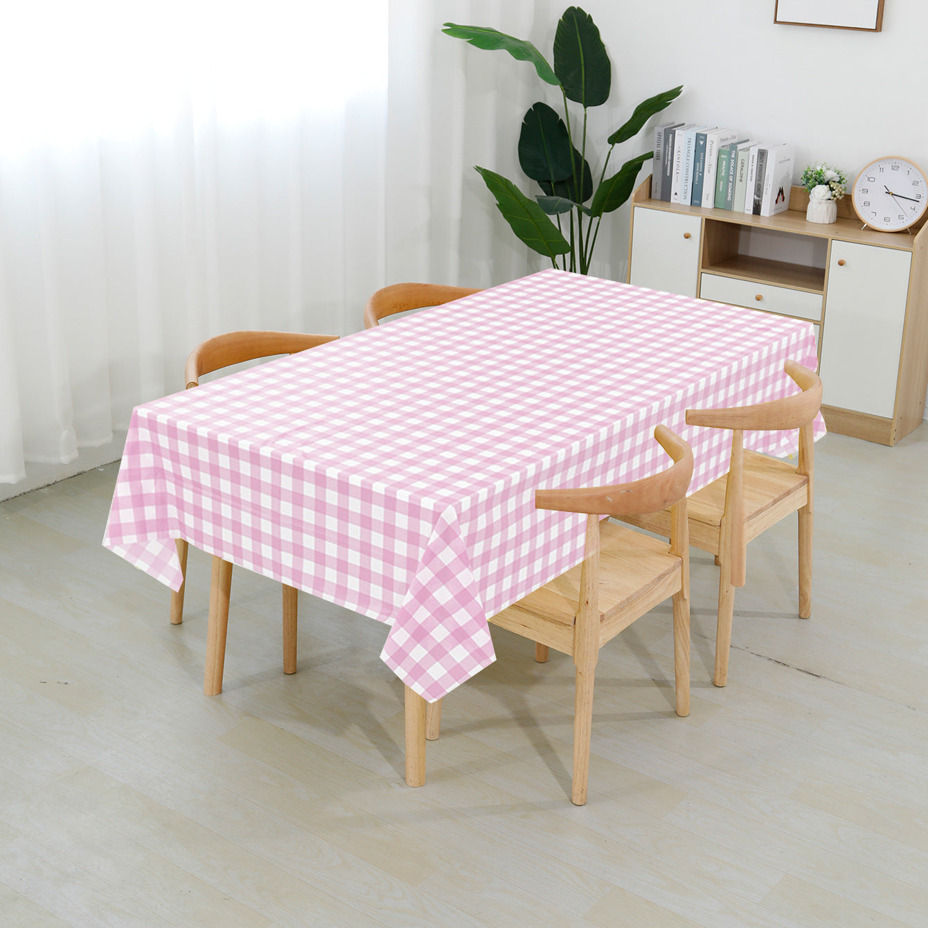 Disposable Plaid Tablecloth Waterproof Picnic Party Decoration
