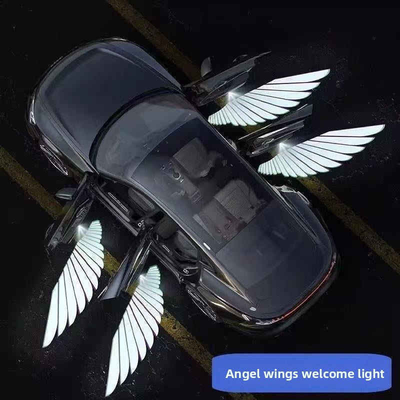 Car door projection lights