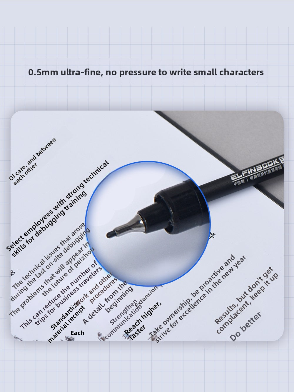 Ultra-fine whiteboard pen