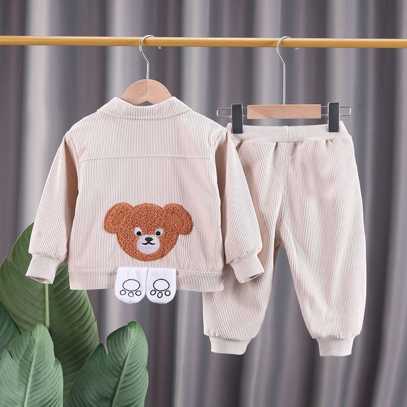 Boys Corduroy Three-Piece Set