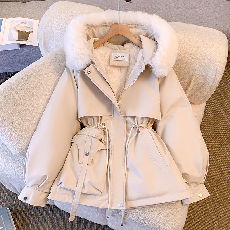 Womens Fleece Lined Winter Jacket