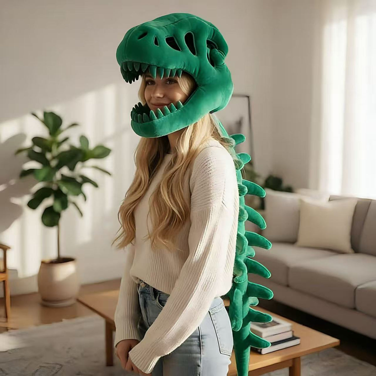 Dinosaur Skeleton Funny Skull Set