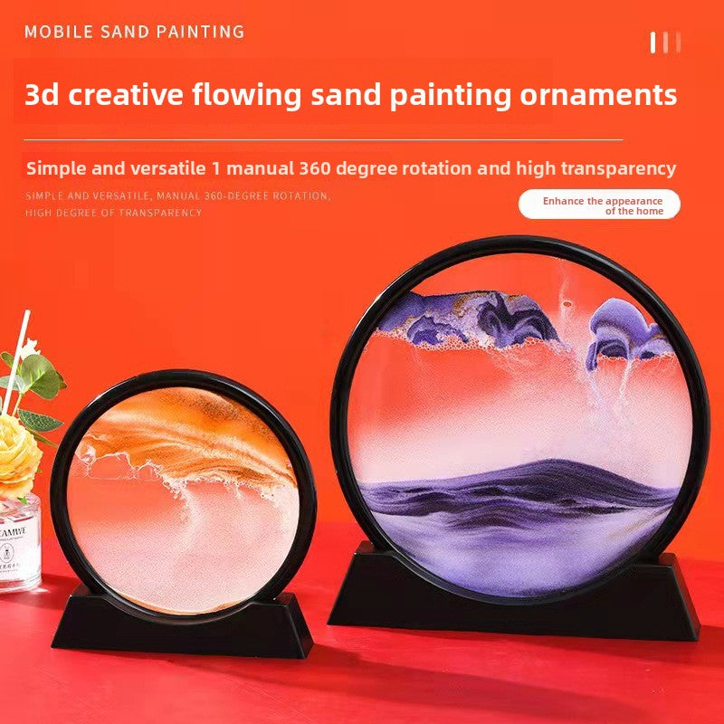 Flowing Sand Art Decoration