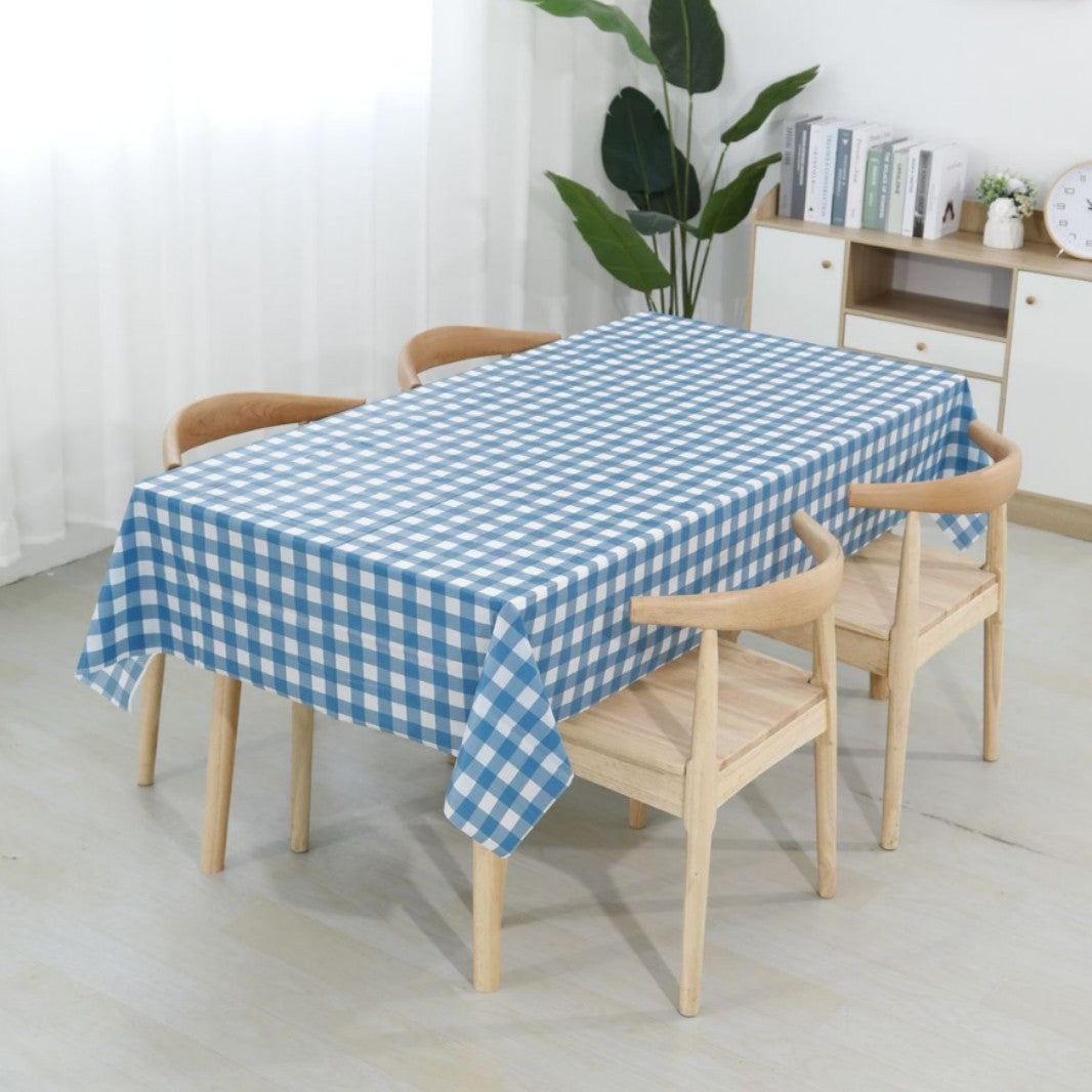 Disposable Plaid Tablecloth Waterproof Picnic Party Decoration