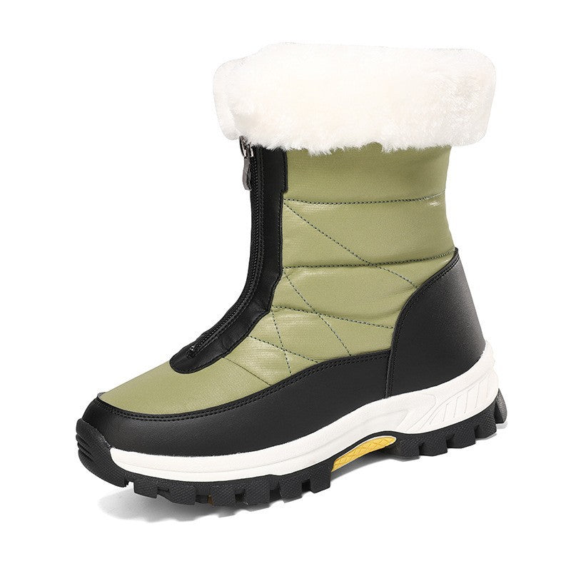Women Winter Boots High Top Warm Cotton Shoes