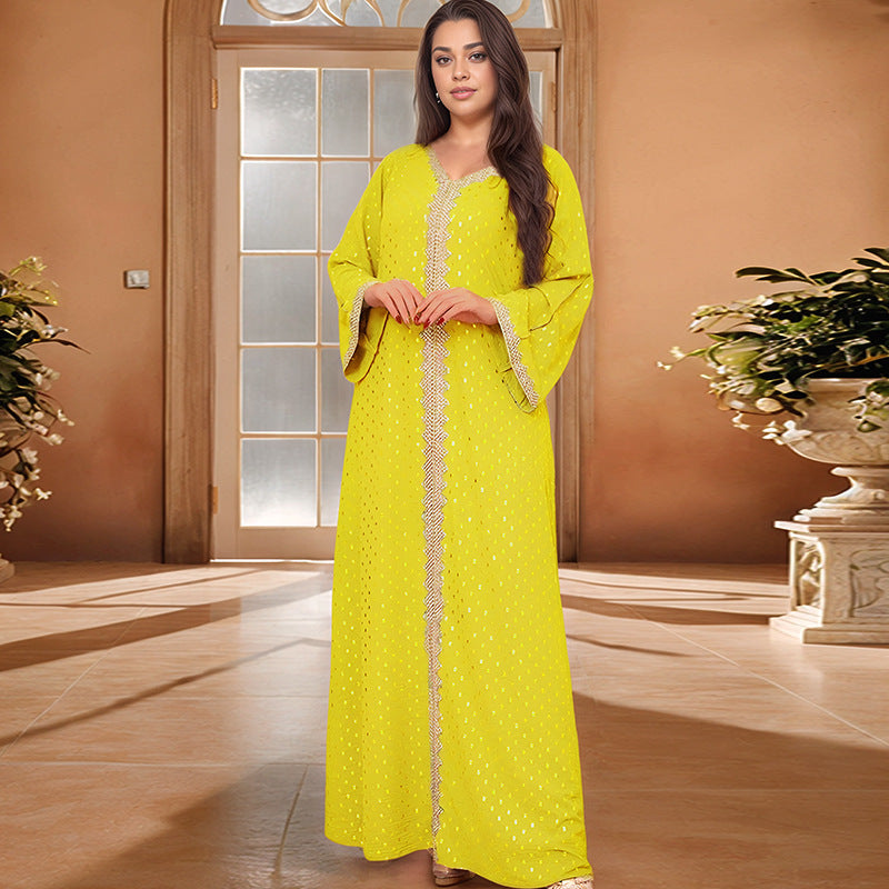 Long robe Muslim dress