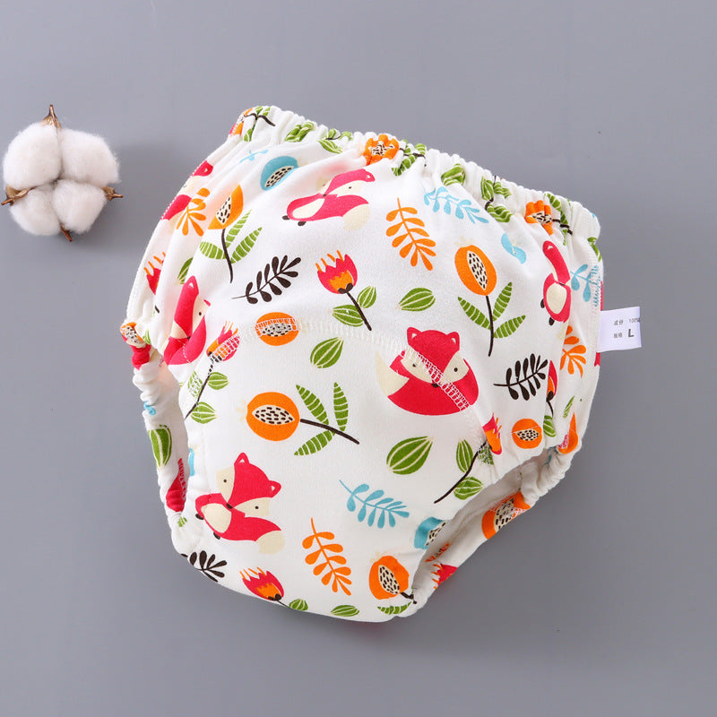 Childrens Training Pants Breathable Cotton Waterproof