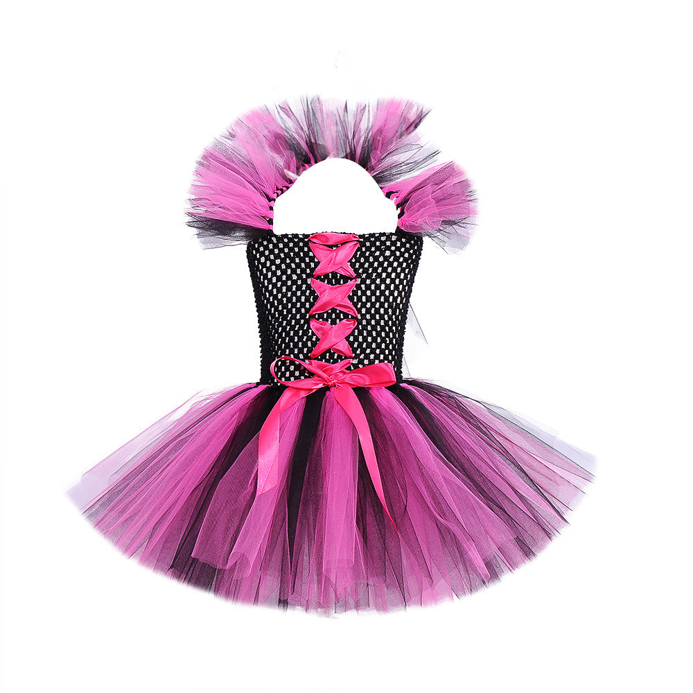 Children Witch Costume Set Halloween Dress