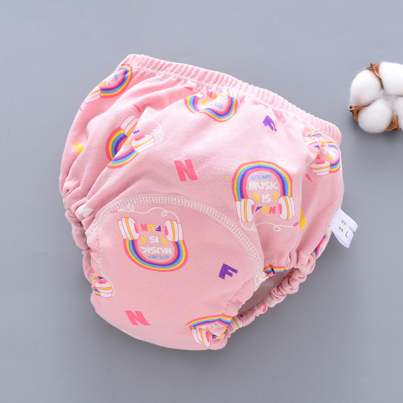 Childrens Training Pants Breathable Cotton Waterproof
