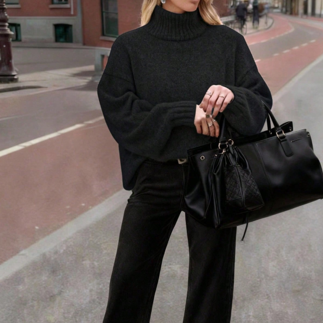 Women's Acrylic Knitted Sweater