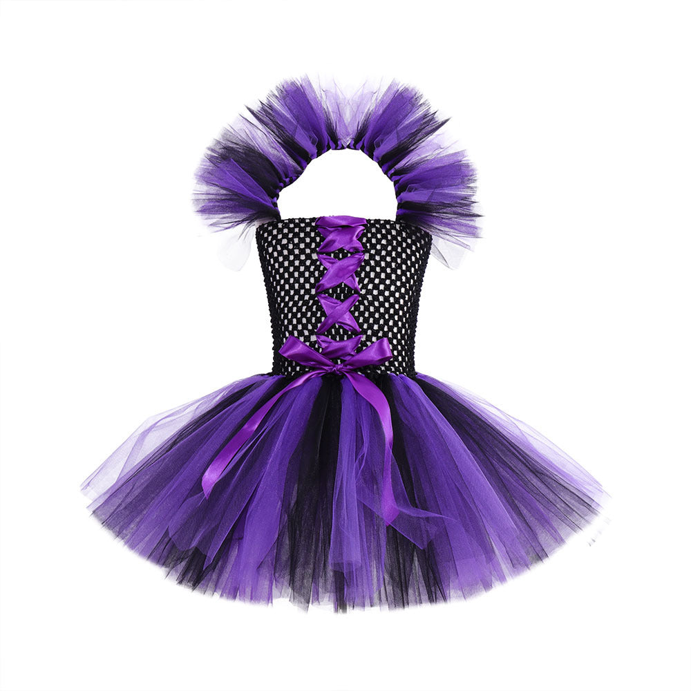 Children Witch Costume Set Halloween Dress