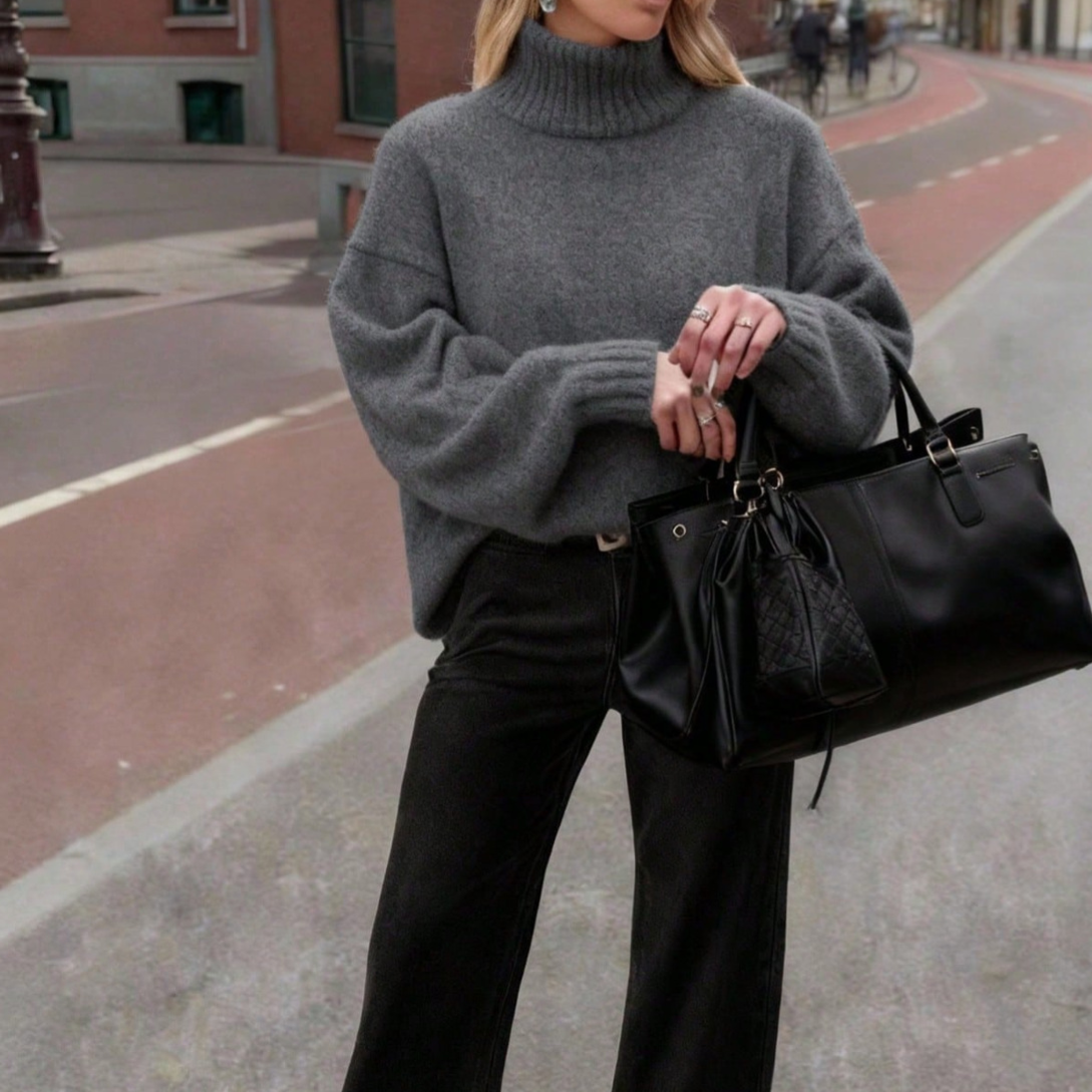 Women's Acrylic Knitted Sweater
