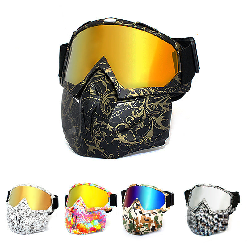 Outdoor anti-dust and sand goggles