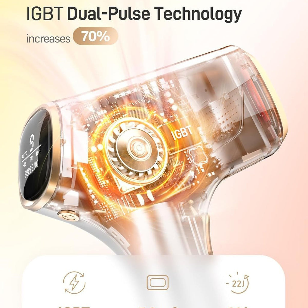 Home laser hair removal device