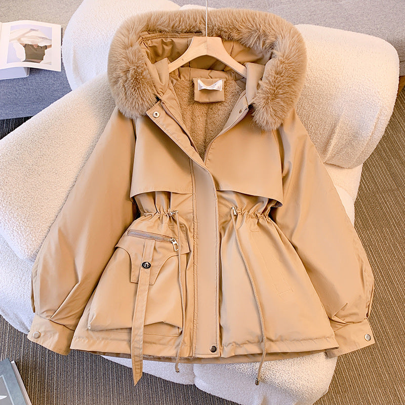 Womens Fleece Lined Winter Jacket
