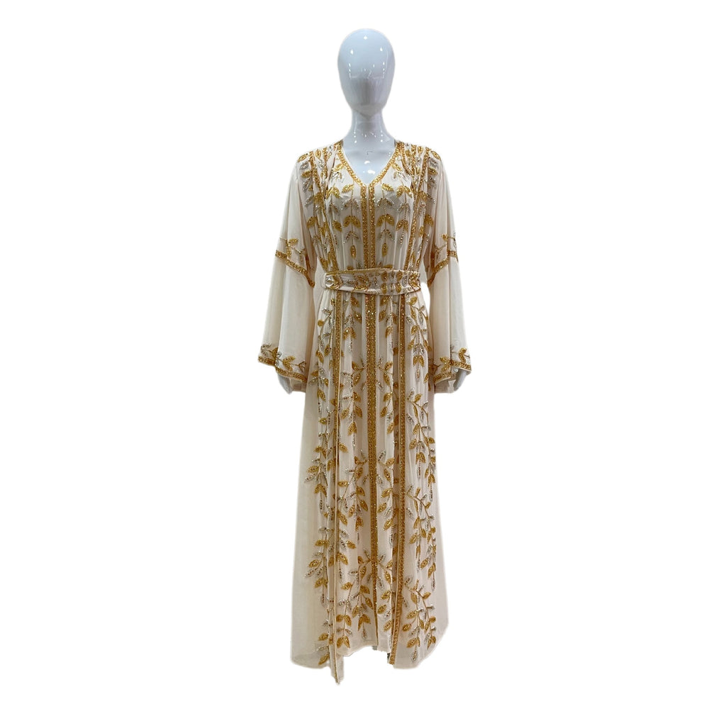 Muslim robe beaded dress
