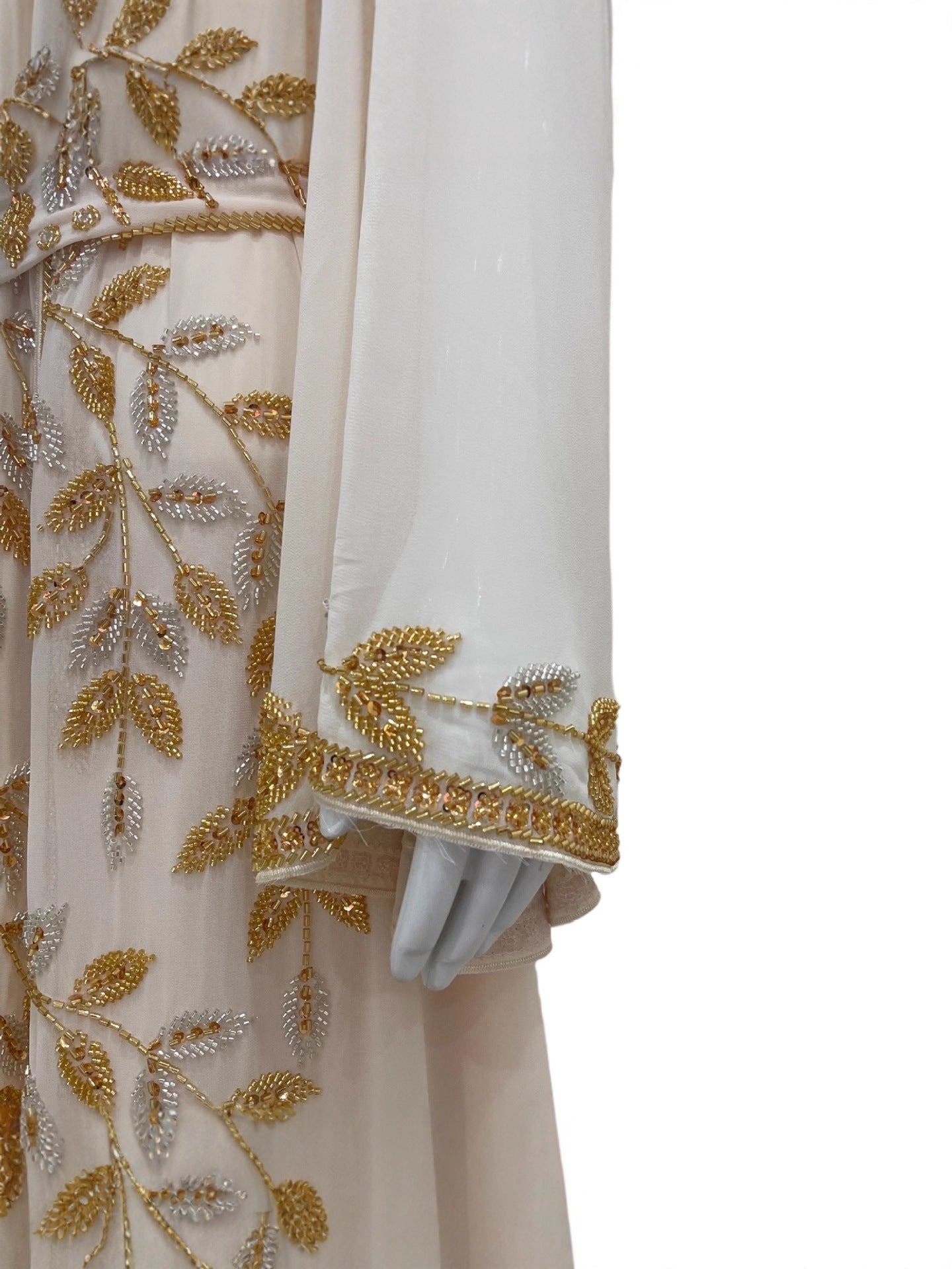 Muslim robe beaded dress