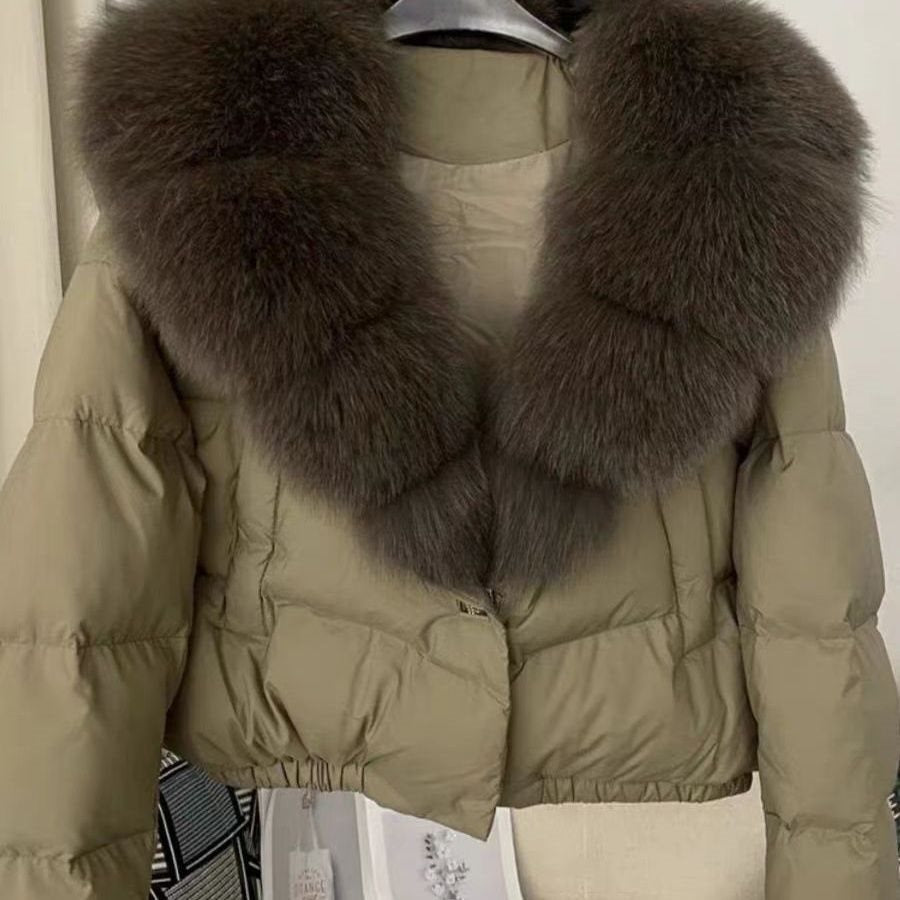 Short Padded Cotton Jacket Women Winter