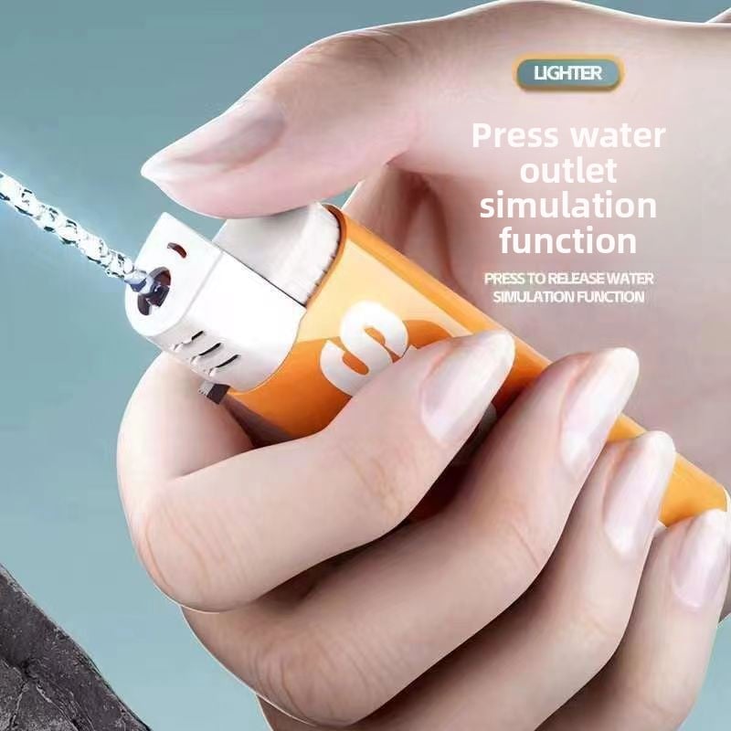 Prank Lighter Water Gun Toy for Fun and Gifts