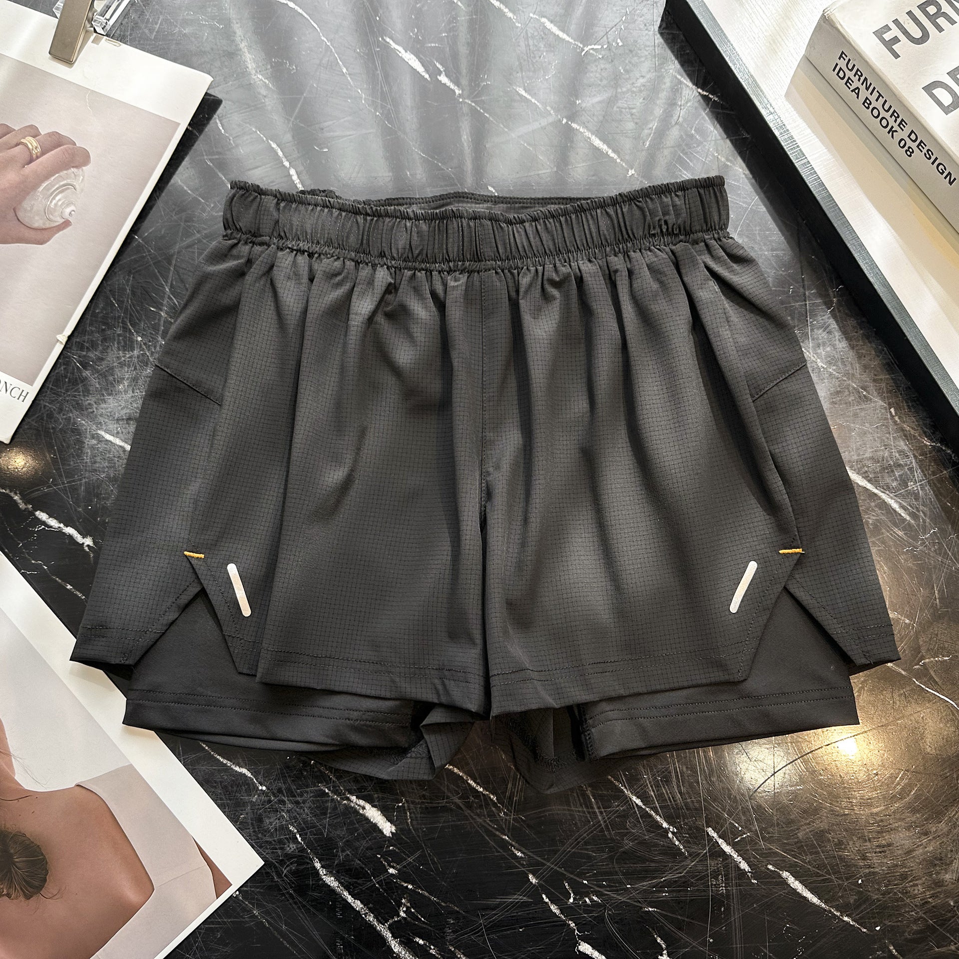 Womens Quick Dry Yoga Running Shorts