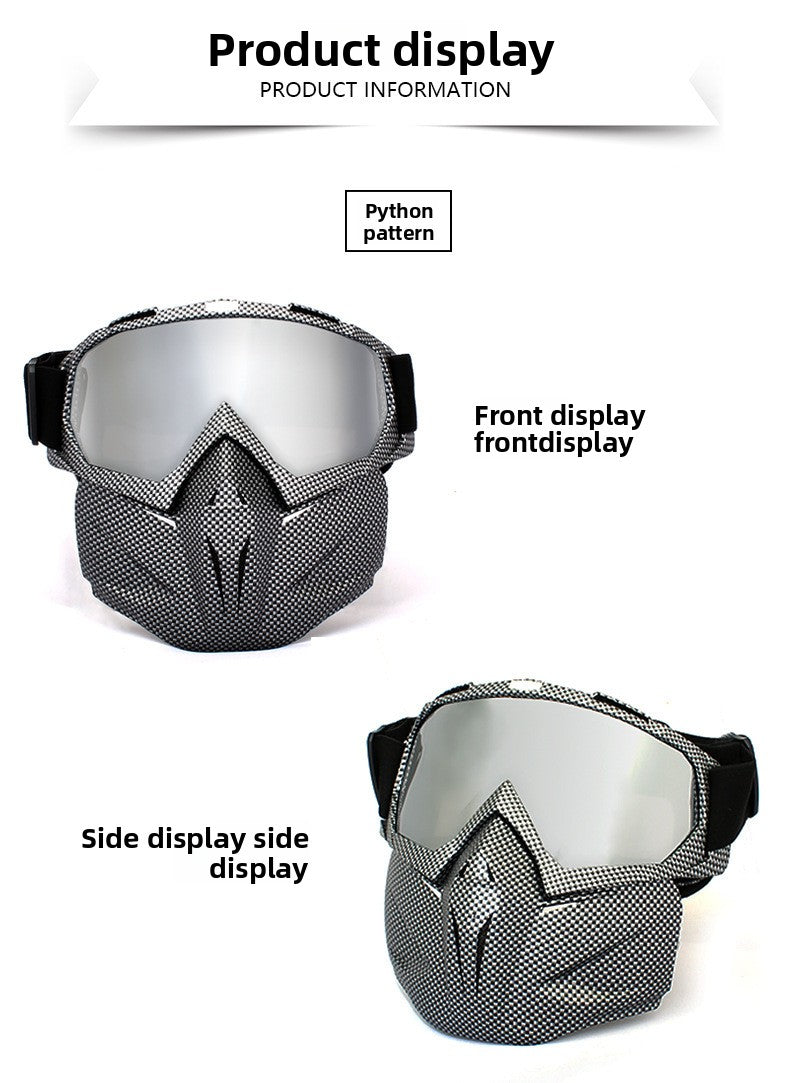 Outdoor anti-dust and sand goggles
