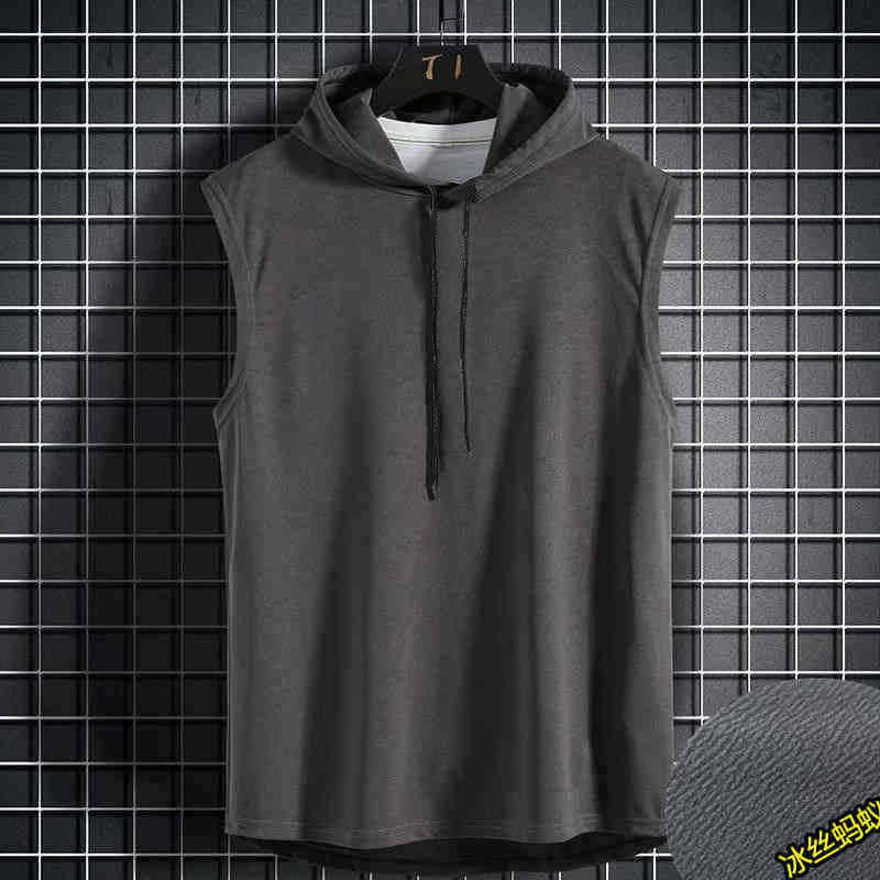 Men's Casual Hooded Sleeveless Vest