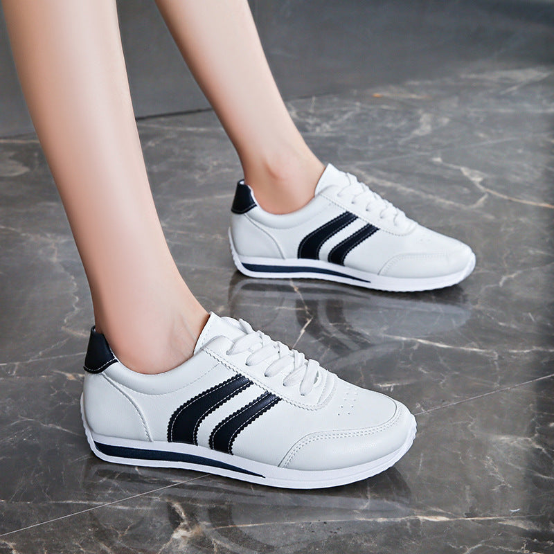 Women's Soft Leather Running Shoes