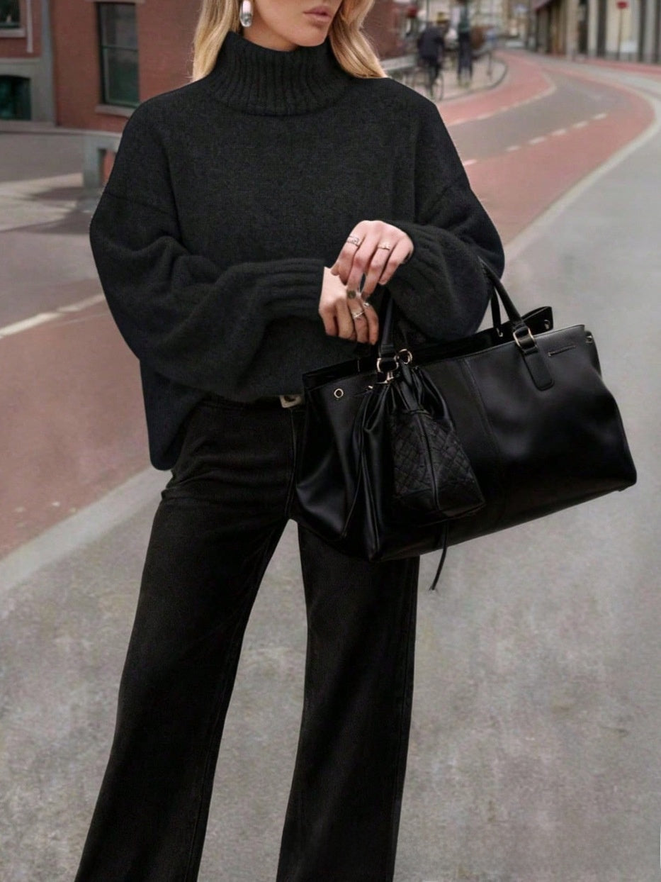 Women's Acrylic Knitted Sweater