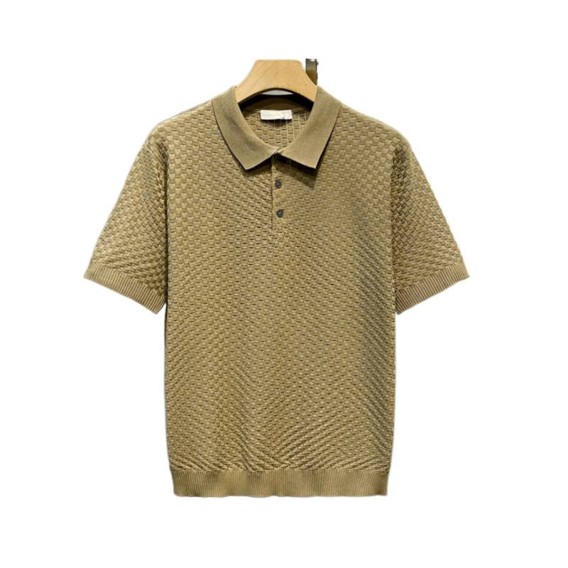 Light Luxury Plaid Polo Shirt