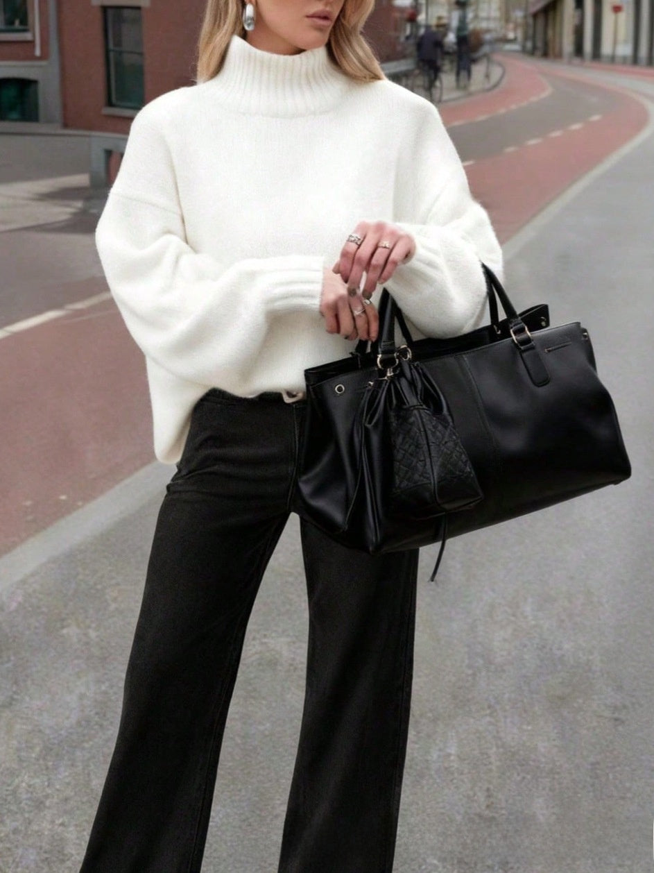 Women's Acrylic Knitted Sweater