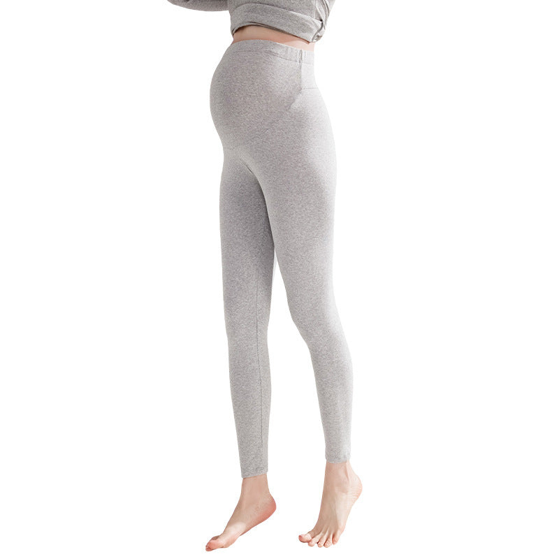 Maternity High-Waisted Cotton Leggings