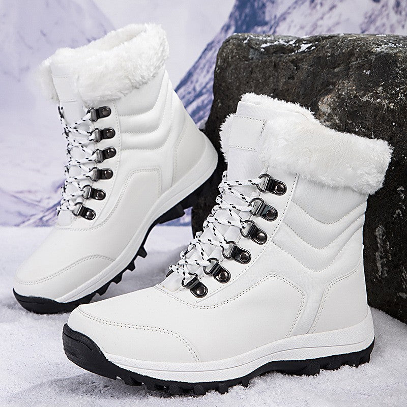 Women Winter Boots High Top Warm Cotton Shoes