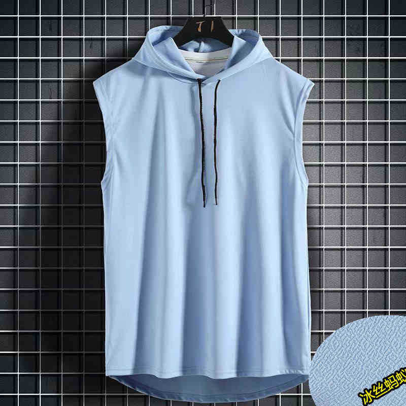 Men's Casual Hooded Sleeveless Vest