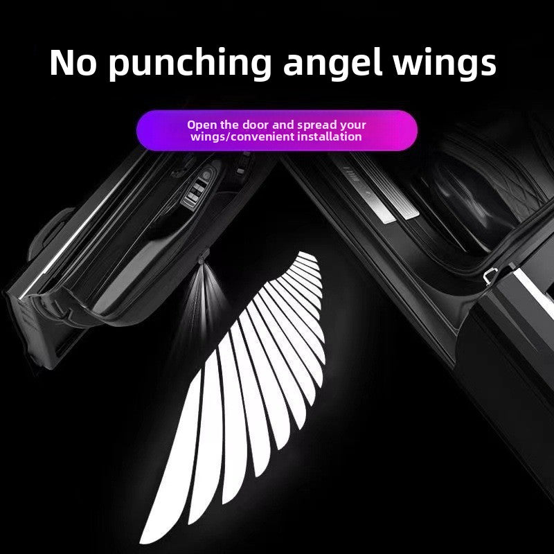 Car door projection lights
